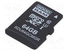 Memory card; industrial; microSD,MLC; UHS I U1; 64GB; 0÷70°C GOODRAM INDUSTRIAL