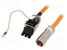 Harnessed cable; 5m; PUR; chainflex; Siemens; servo IGUS
