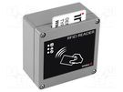 RFID reader; 10÷24V; HID,HID iClass; Ethernet,RS485; ABS INVEO