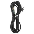 Power Cord Rubber 3× 1mm2, 5m, black, EMOS