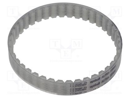 Timing belt; AT5; W: 10mm; H: 2.7mm; Lw: 200mm; Tooth height: 1.2mm OPTIBELT AT5-200-10-77ZA