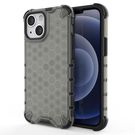 Honeycomb Case armor cover with TPU Bumper for iPhone 13 mini black, Hurtel