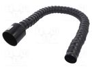 Accessories: flexible pipe; for soldering fume absorber QUICK