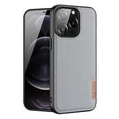 Dux Ducis Fino case covered with nylon material for iPhone 13 Pro gray, Dux Ducis