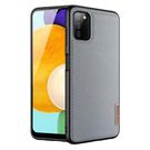 Dux Ducis Fino case covered with nylon material for Samsung Galaxy A03s gray, Dux Ducis