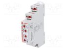 Module: current monitoring relay; AC current; 230VAC; SPDT; IP20 RELPOL