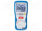 Meter: insulation resistance; LCD; 3,5 digit (4000); VAC: 1÷750V PEAKTECH