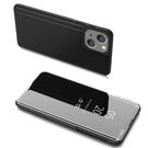 Clear View Case cover for iPhone 13 mini black, Hurtel
