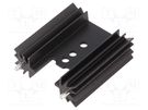 Heatsink: extruded; H; TO202,TO218,TO220,TOP3; black; L: 38.1mm ALUTRONIC