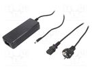 Power supply: switched-mode; 12VDC; 7.5A; Out: 5,5/2,5; 90W; 0÷40°C ESPE