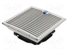 Fan: AC; fan tray; 230VAC; 600m3/h; 61dBA; IP54; 323x323x143.5mm RITTAL