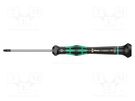 Screwdriver; Torx® with protection; precision; T8H WERA