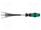 Screwdriver; 6-angles socket; with flexible shaft WERA