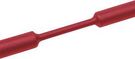 HEAT SHRINK TUBING, 1.6MM, RED, 4FT