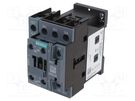 Contactor: 4-pole; NO x4; Auxiliary contacts: NO + NC; 230VAC SIEMENS