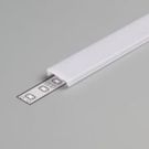LED profile's cover C, 3 meters, for profile ARC12 white OPAL, TOPMET
