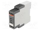 Module: current monitoring relay; AC current; 24÷240VAC; DPDT ABB