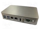 Industrial computer; 9÷24VDC; for wall mounting; Ethernet x2 AAEON