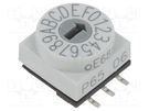 Encoding switch; HEX/BCD; Pos: 16; SMD; Rcont max: 80mΩ; P65 PTR HARTMANN