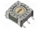 Encoding switch; HEX/BCD; Pos: 16; SMD; Rcont max: 80mΩ; P36 PTR HARTMANN