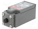 Limit switch; pin plunger Ø8mm; NO + NC; 10A; max.400VAC; PG13,5 ABB