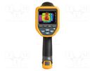 Infrared camera; LCD 3,5"; 256x192; -20÷550°C; Focus: manual; IP54 FLUKE