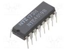 IC: digital; AND-OR,combination; Ch: 4; IN: 2; CMOS; THT; DIP16 NTE Electronics