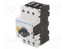 Motor breaker; 5.5/7.5kW; 230VAC; for DIN rail mounting; 10÷16A HAGER