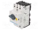 Motor breaker; 0.75kW; 230VAC; for DIN rail mounting; 1.6÷2.5A HAGER