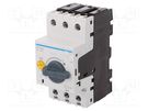 Motor breaker; 0.55kW; 230VAC; for DIN rail mounting; 1÷1.6A HAGER