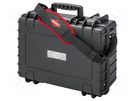 Suitcase: tool case; 470x370x190mm; polypropylene; Robust23 KNIPEX