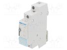 Relay: installation; bistable,impulse; NO; for DIN rail mounting HAGER
