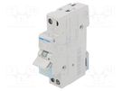 Module: toggle switch; Poles: 1; 230VAC; 25A; IP20; Stabl.pos: 3 HAGER