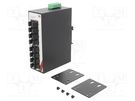 Switch Ethernet; unmanaged; Number of ports: 16; 12÷48VDC; RJ45 Comparta