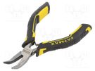 Pliers; miniature,curved,half-rounded nose; FATMAX® STANLEY