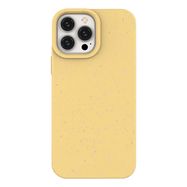 Eco Case Case for iPhone 13 Pro Max Silicone Cover Phone Cover Yellow, Hurtel