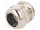 Cable gland; with earthing; M40; 1.5; IP68; brass; METRICA-M-EMC-E HUMMEL