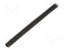 Insulating tube; fiberglass; black; -20÷155°C; Øint: 3.5mm SYNFLEX