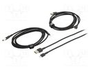 Cable; USB 2.0; Apple Lightning plug,USB A plug; black; 480Mbps GREEN CELL