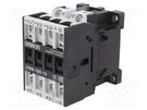 Contactor: 3-pole; Auxiliary contacts: NO; 24VAC; 18A; J7KN; 690V OMRON