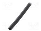 Insulating tube; fiberglass; black; -20÷155°C; Øint: 7mm SYNFLEX
