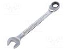 Wrench; combination spanner; 18mm; chromium plated steel STAHLWILLE