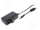 Power supply: switched-mode; mains,plug; 15VDC; 2.4A; 36W; 88.4% XP POWER