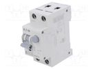RCBO breaker; Inom: 16A; Ires: 30mA; Max surge current: 250A; IP20 EATON ELECTRIC