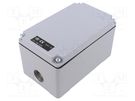 Enclosure: multipurpose; X: 92mm; Y: 152mm; Z: 86mm; with hole ILME