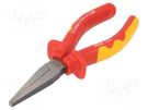 Pliers; insulated,flat; 160mm BM GROUP