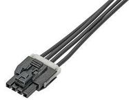 CABLE ASSY, NANO-FIT 4P RCPT-RCPT, 5.9"