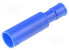 Terminal: round; female; Ø: 4mm; 2mm2; crimped; for cable; insulated NICHIFU