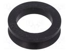 V-ring washer; NBR rubber; Shaft dia: 13.5÷15.5mm; L: 5.5mm ORING USZCZELNIENIA TECHNICZNE