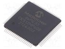 IC: dsPIC microcontroller; 512kB; 64kBSRAM; TQFP80; DSPIC; 0.5mm MICROCHIP TECHNOLOGY